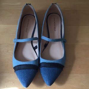 Sweet blue flats